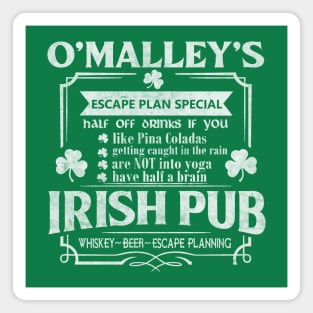 O'Malley's Irish Pub Magnet